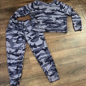 Rails Blue Camouflage EUC Med